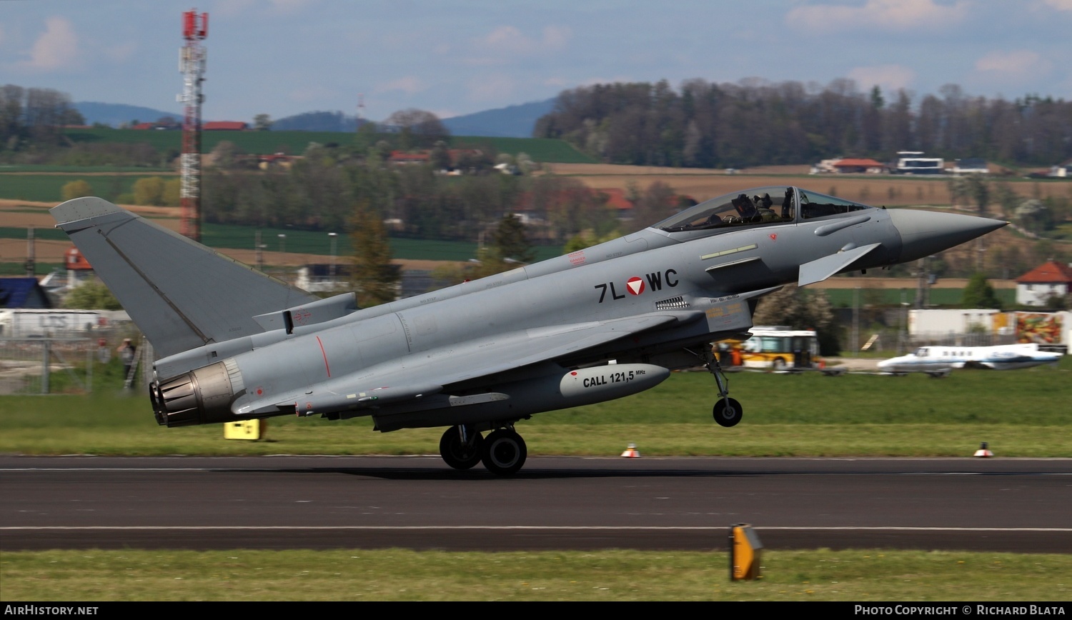 Aircraft Photo of 7L-WC | Eurofighter EF-2000 Typhoon | Austria - Air Force | AirHistory.net #646813