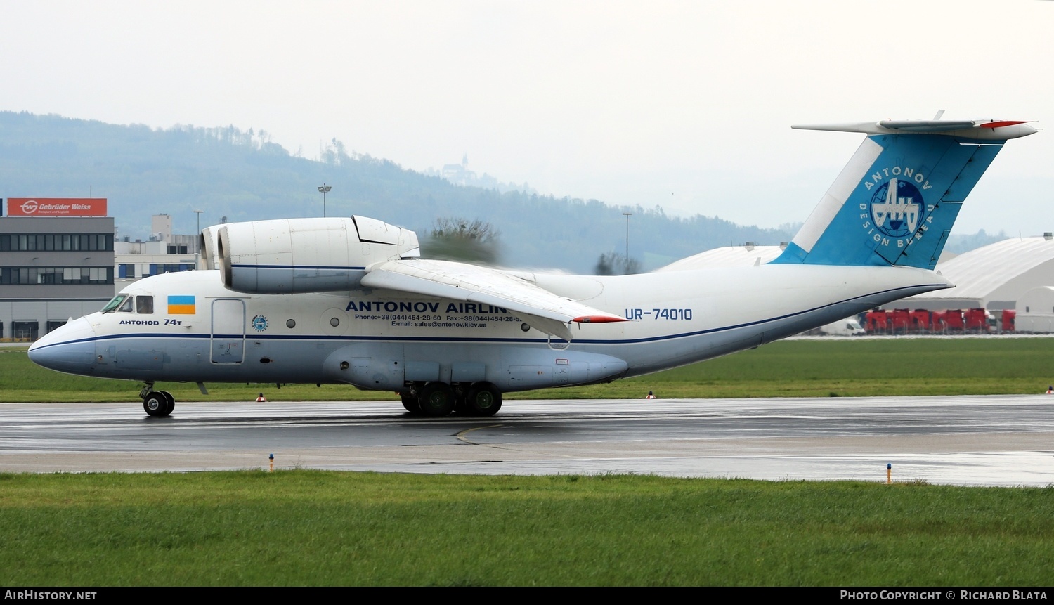 Aircraft Photo of UR-74010 | Antonov An-74T | Antonov Airlines | AirHistory.net #646818