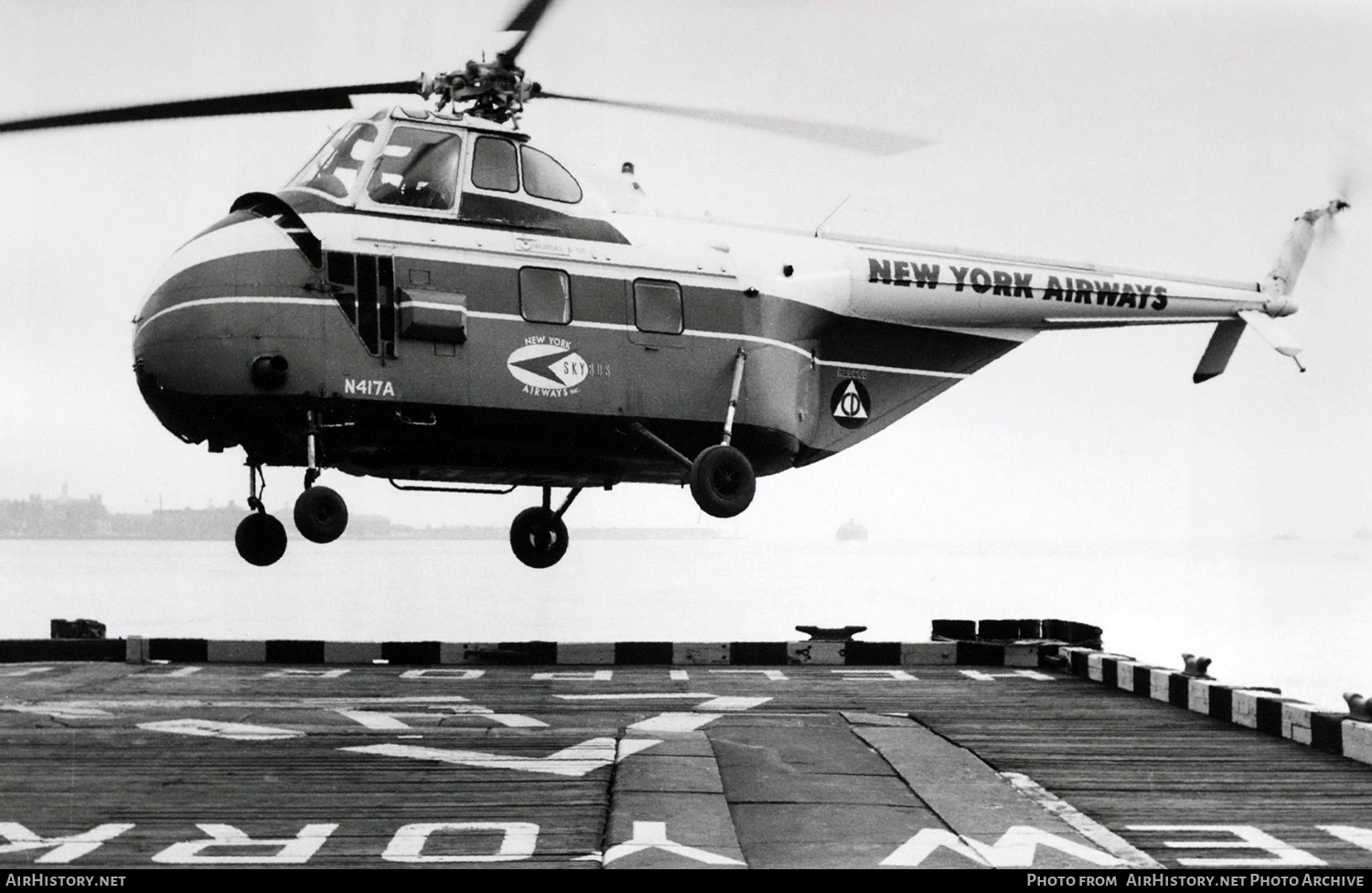 Aircraft Photo of N417A | Sikorsky S-55 | New York Airways | AirHistory.net #646821