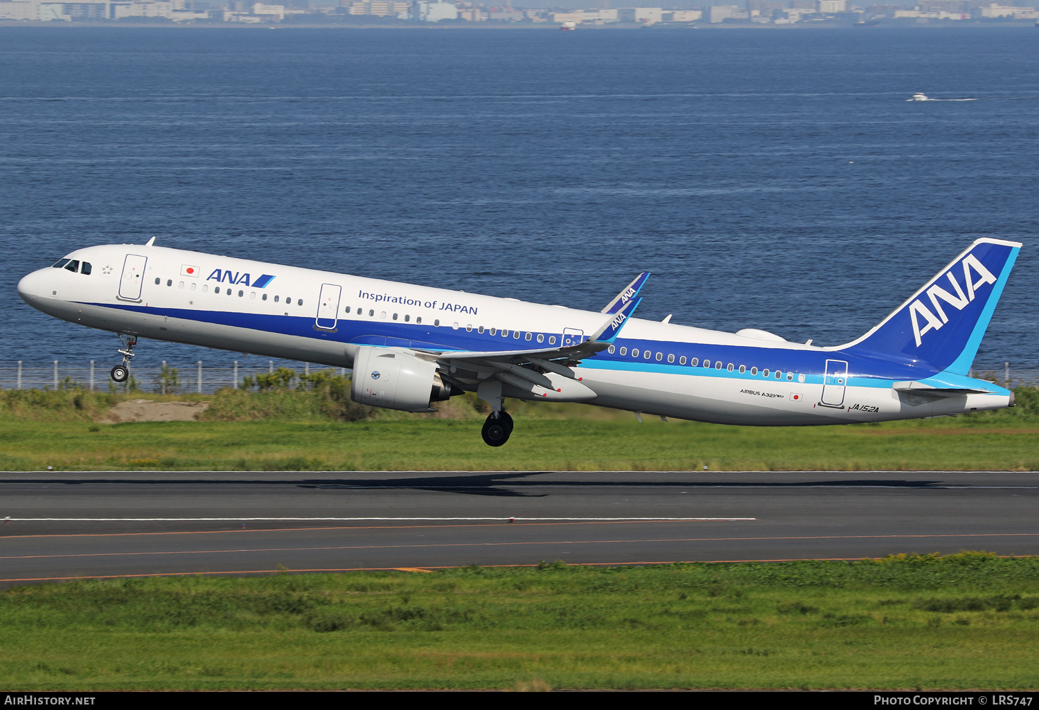 Aircraft Photo of JA152A | Airbus A321-272N | All Nippon Airways - ANA | AirHistory.net #646827