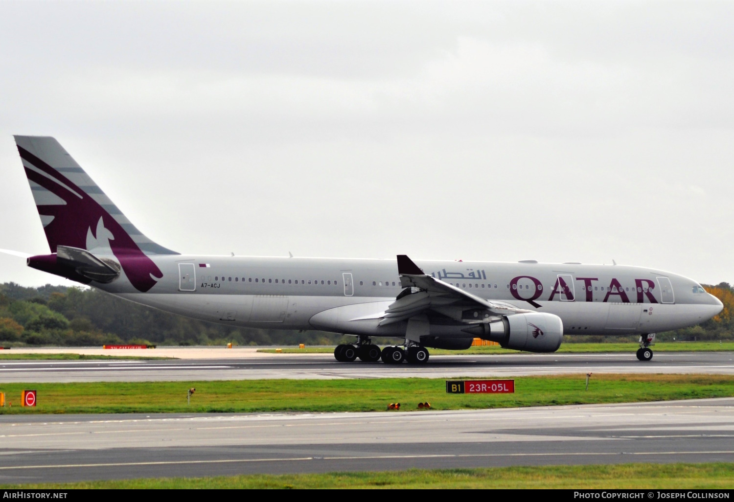 Aircraft Photo of A7-ACJ | Airbus A330-202 | Qatar Airways | AirHistory.net #646841