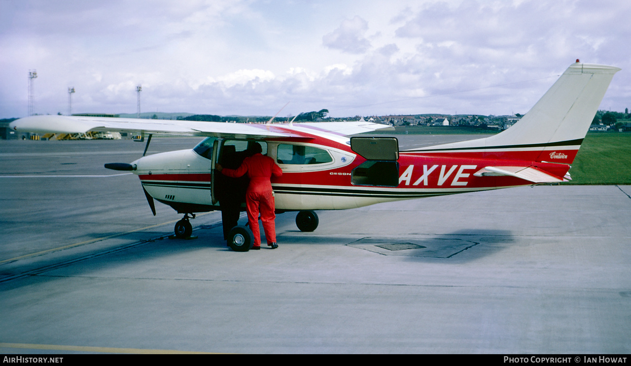 Aircraft Photo of G-AXVE | Cessna 210K Centurion | AirHistory.net #646851