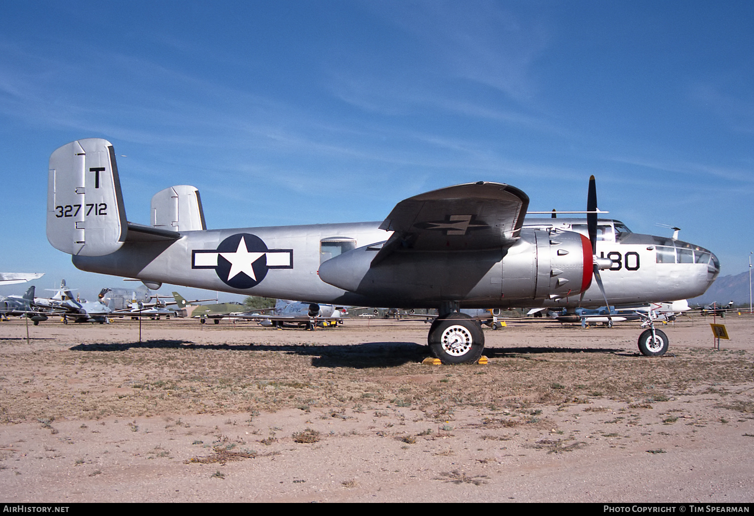 Aircraft Photo of 43-27712 / 327712 | North American B-25J Mitchell | USA - Air Force | AirHistory.net #646857