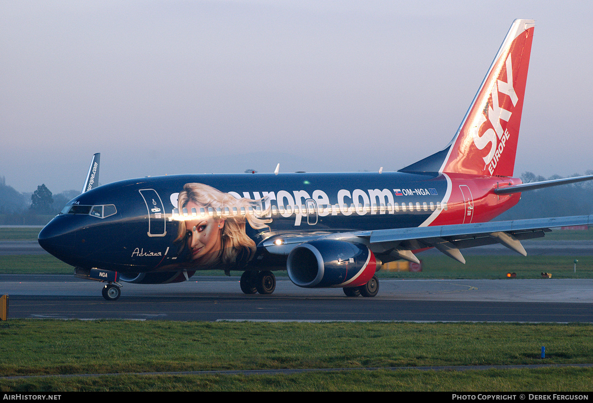 Aircraft Photo of OM-NGA | Boeing 737-76N | SkyEurope Airlines | AirHistory.net #646860