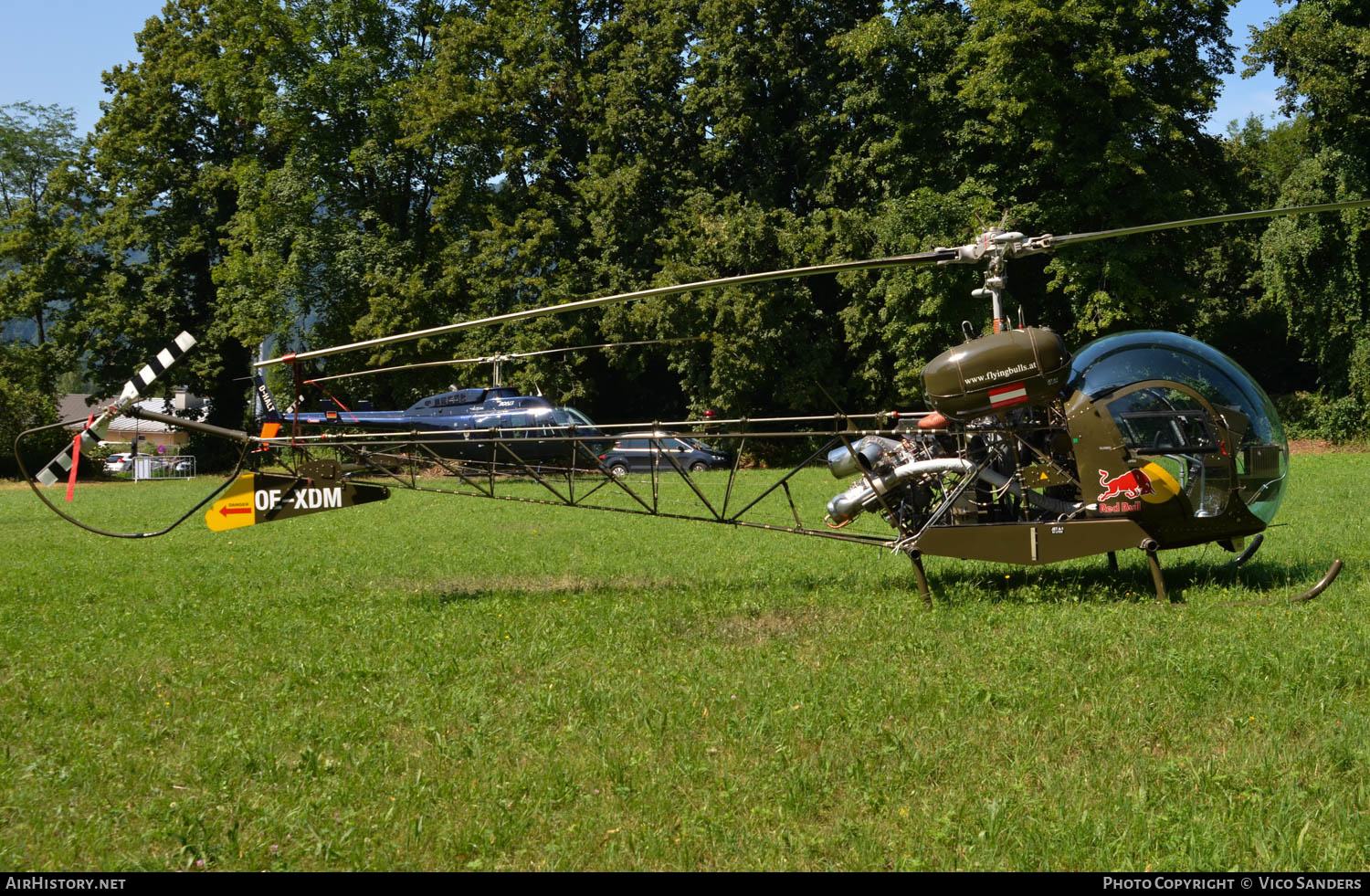 Aircraft Photo of OE-XDM | Bell 47G-3B-1 Sioux | Red Bull | AirHistory.net #646862