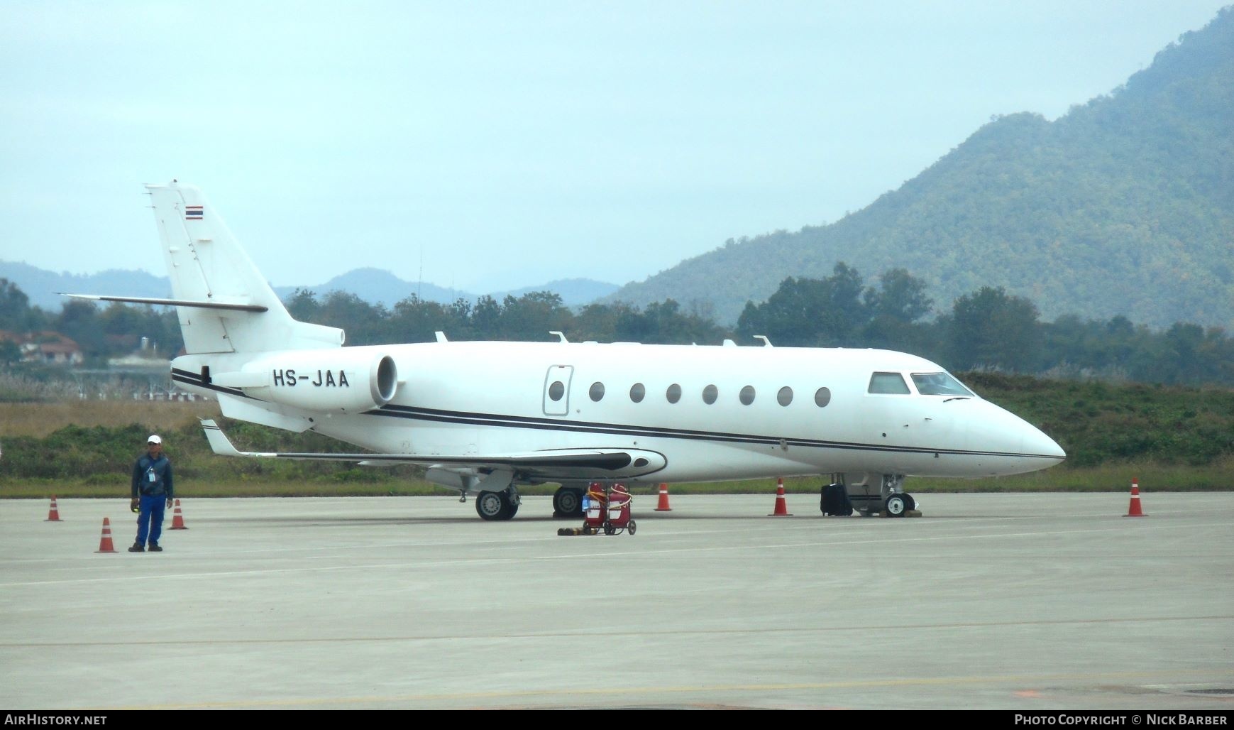 Aircraft Photo of HS-JAA | Israel Aircraft Industries Gulfstream G200 | AirHistory.net #646868