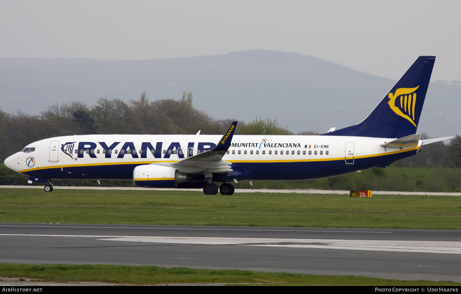 Aircraft Photo of EI-EME | Boeing 737-8AS | Ryanair | AirHistory.net #646870