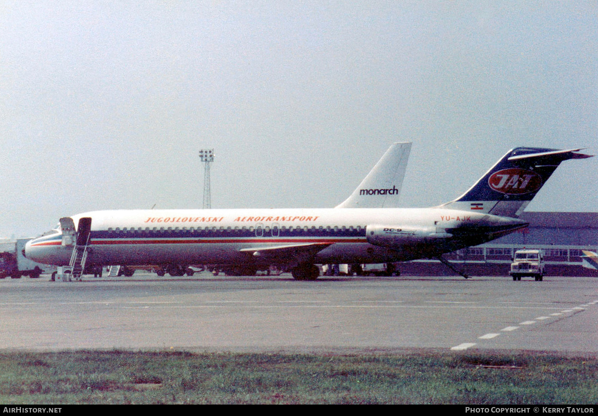 Aircraft Photo of YU-AJK | McDonnell Douglas DC-9-32 | JAT Yugoslav Airlines - Jugoslovenski Aerotransport | AirHistory.net #646878