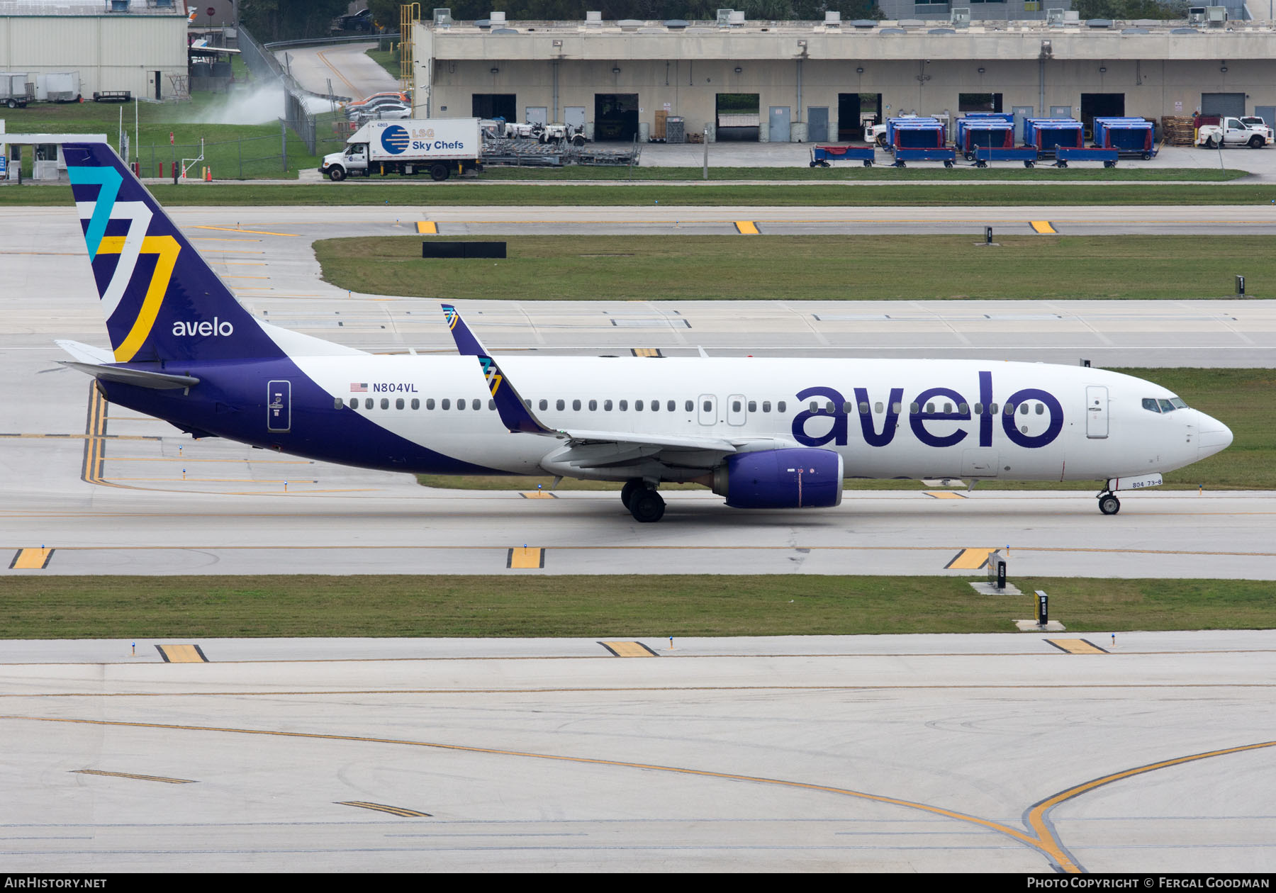 Aircraft Photo of N804VL | Boeing 737-86N | Avelo Airlines | AirHistory.net #646887