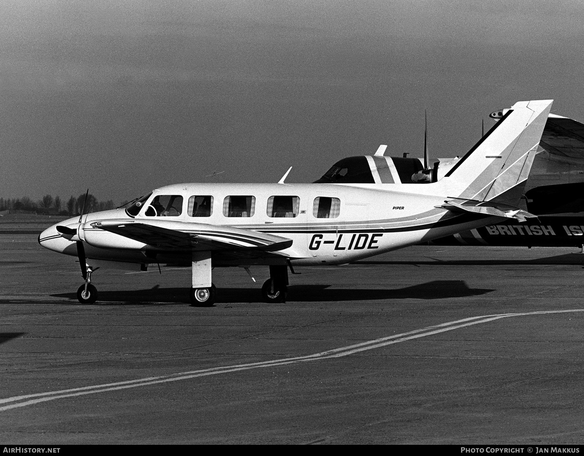 Aircraft Photo of G-LIDE | Piper PA-31-350 Navajo Chieftain | AirHistory.net #646889
