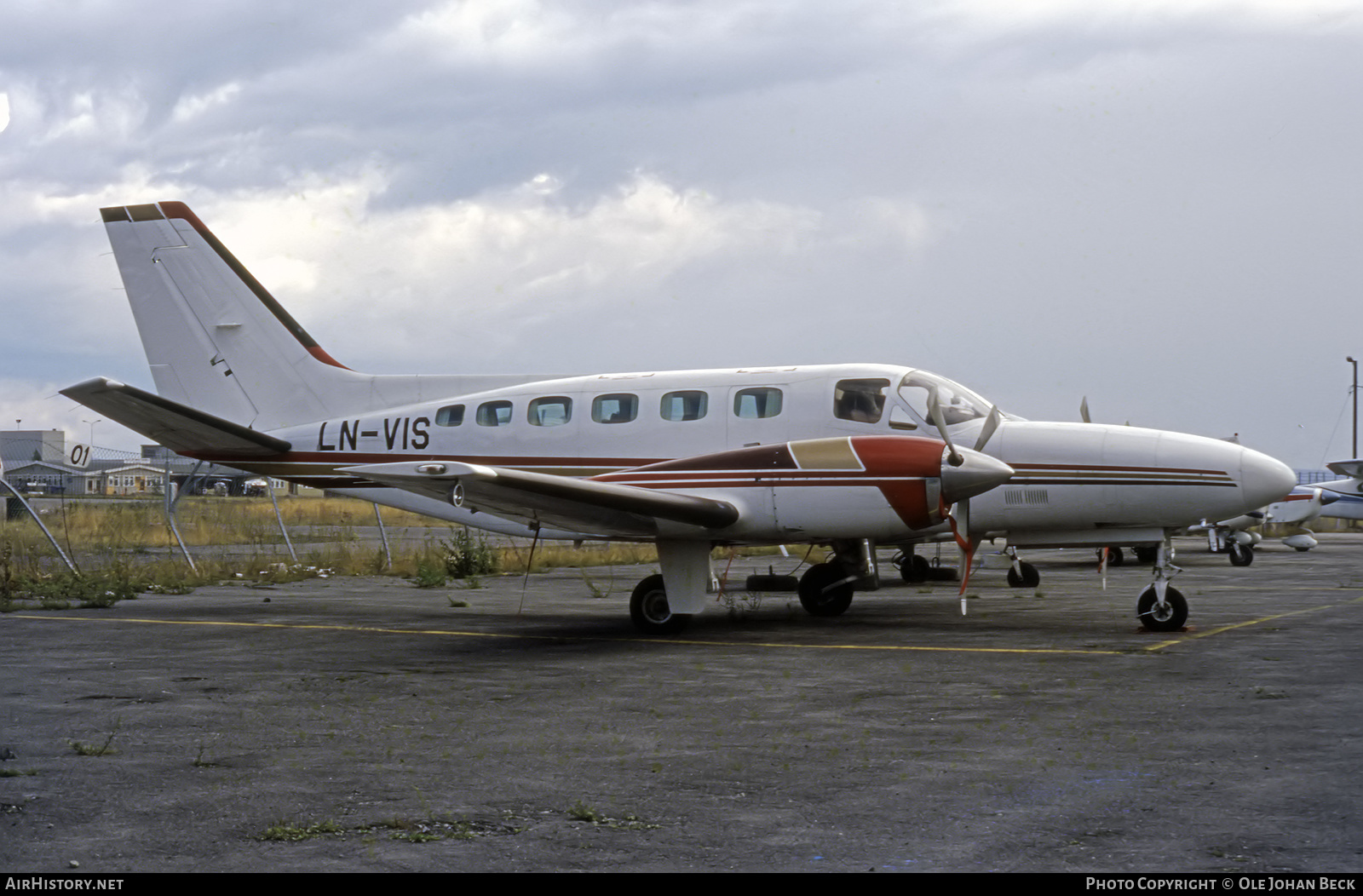 Aircraft Photo of LN-VIS | Cessna 441 Conquest II | AirHistory.net #646893
