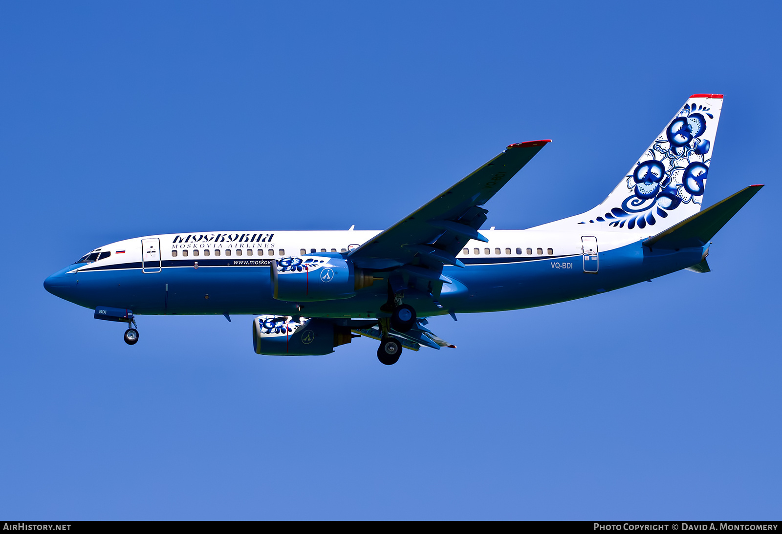 Aircraft Photo of VQ-BDI | Boeing 737-73A | Moskovia Airlines | AirHistory.net #646905