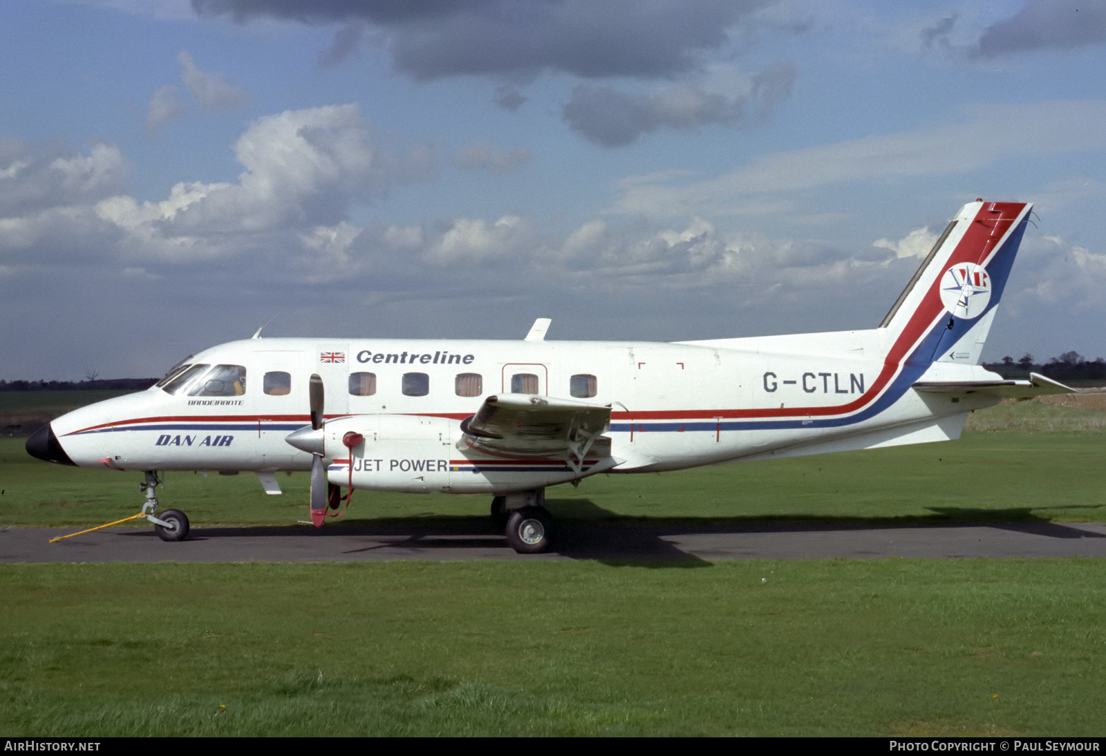 Aircraft Photo of G-CTLN | Embraer EMB-110P1 Bandeirante | Dan-Air London | AirHistory.net #646914
