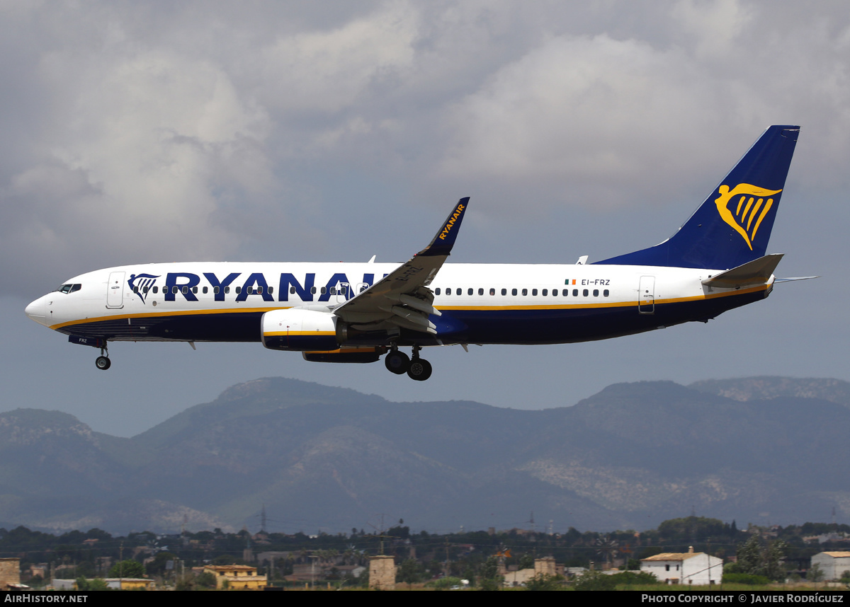 Aircraft Photo of EI-FRZ | Boeing 737-800 | Ryanair | AirHistory.net #646925