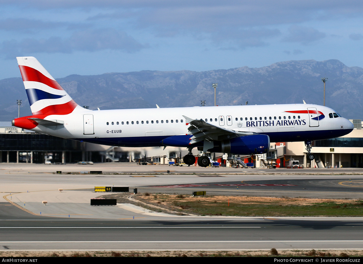 Aircraft Photo of G-EUUB | Airbus A320-232 | British Airways | AirHistory.net #646928