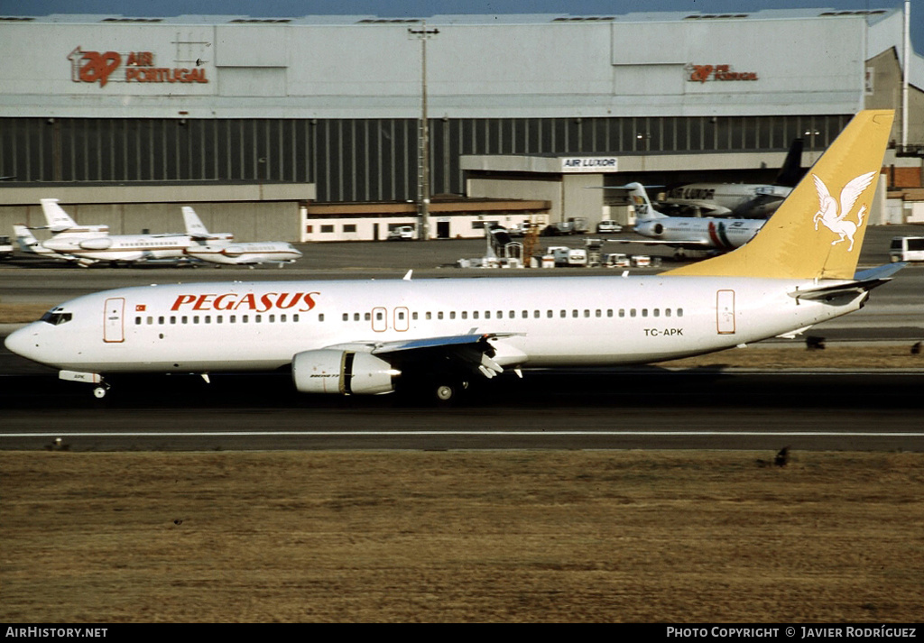 Aircraft Photo of TC-APK | Boeing 737-86N | Pegasus Airlines | AirHistory.net #646930