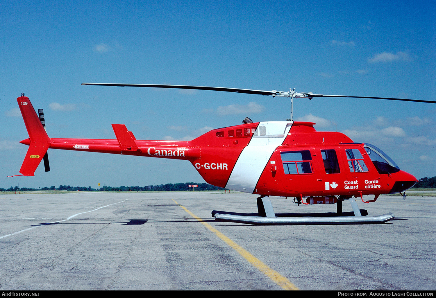Aircraft Photo of C-GCHR | Bell 206L-1 LongRanger II | Canadian Coast Guard | AirHistory.net #646953