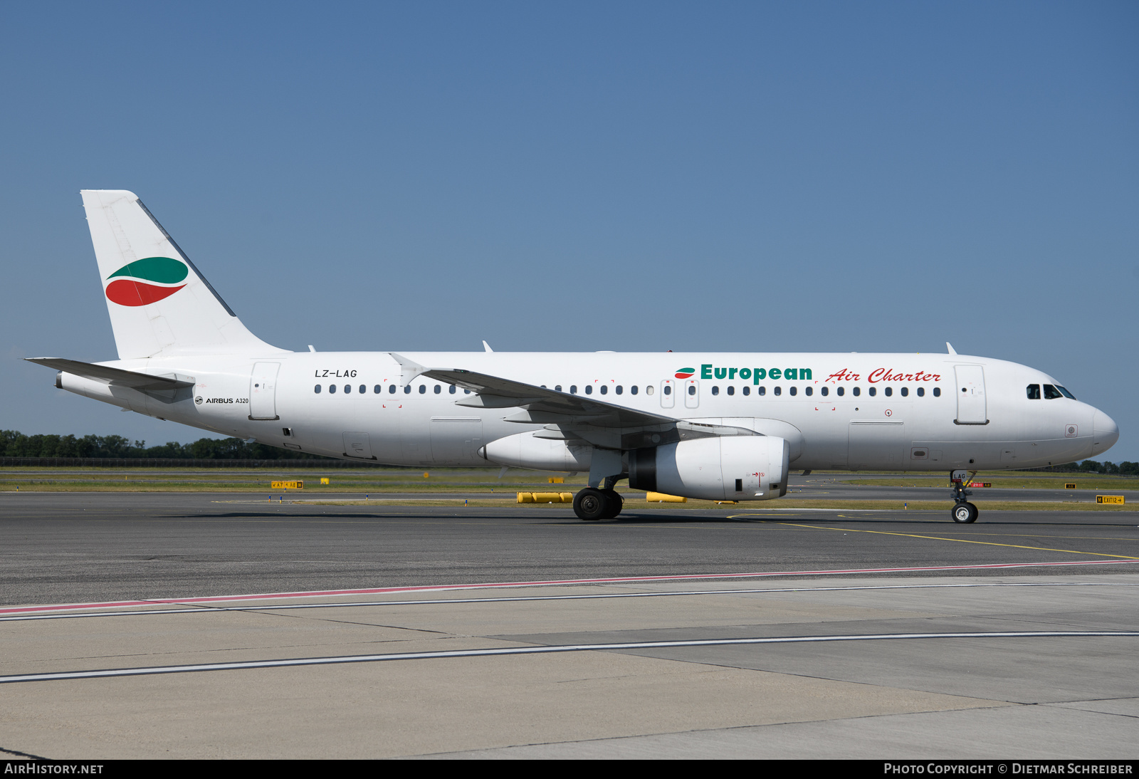 Aircraft Photo of LZ-LAG | Airbus A320-231 | European Air Charter | AirHistory.net #646954