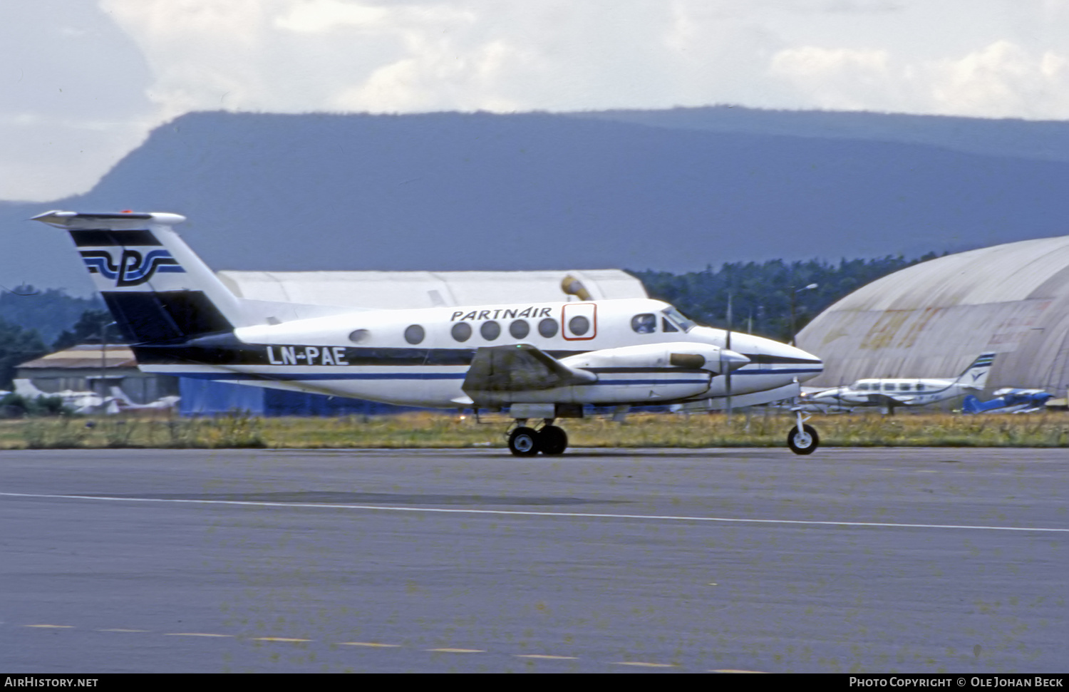 Aircraft Photo of LN-PAE | Beech 200 Super King Air | Partnair | AirHistory.net #646971