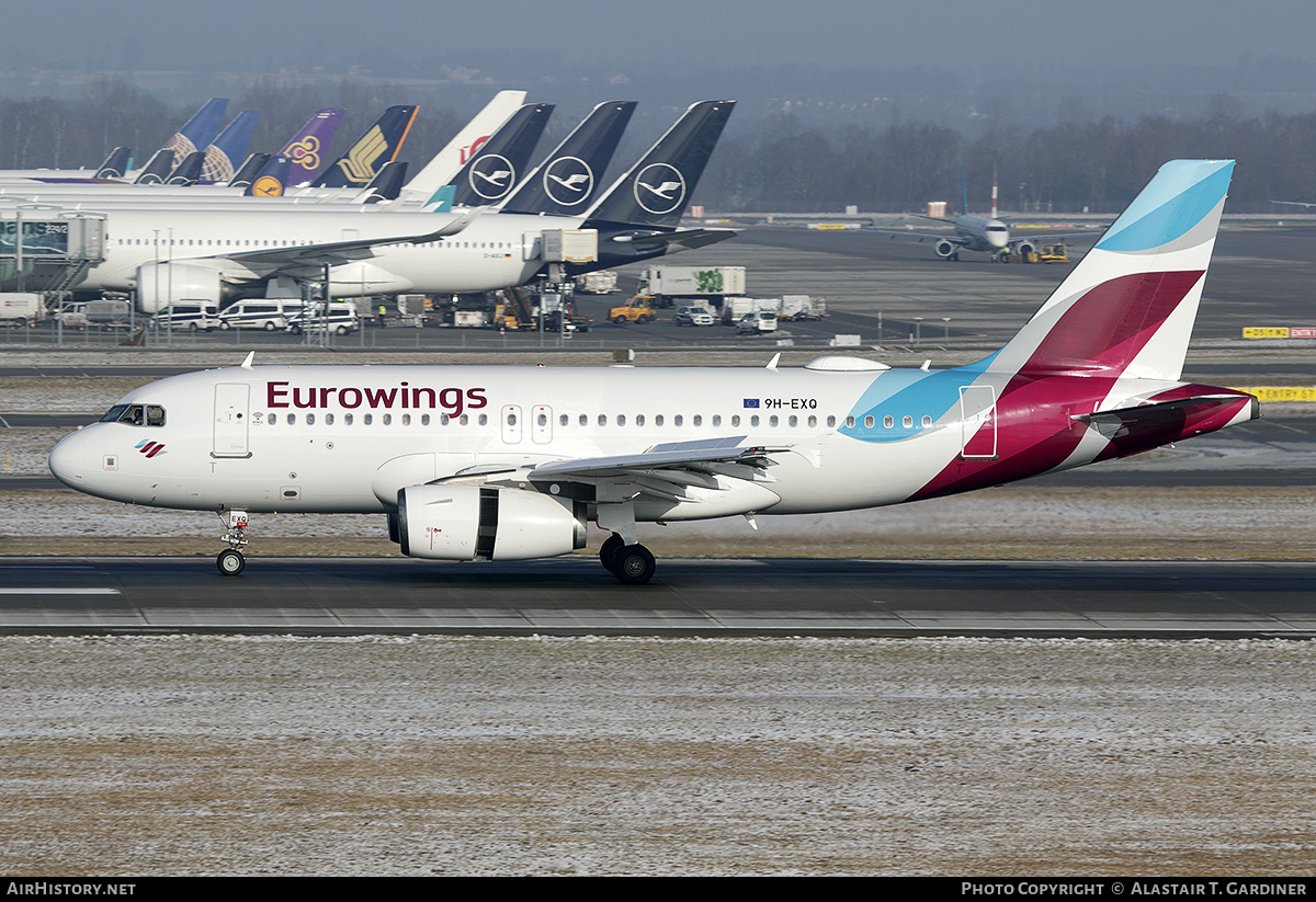 Aircraft Photo of 9H-EXQ | Airbus A319-132 | Eurowings | AirHistory.net #647004