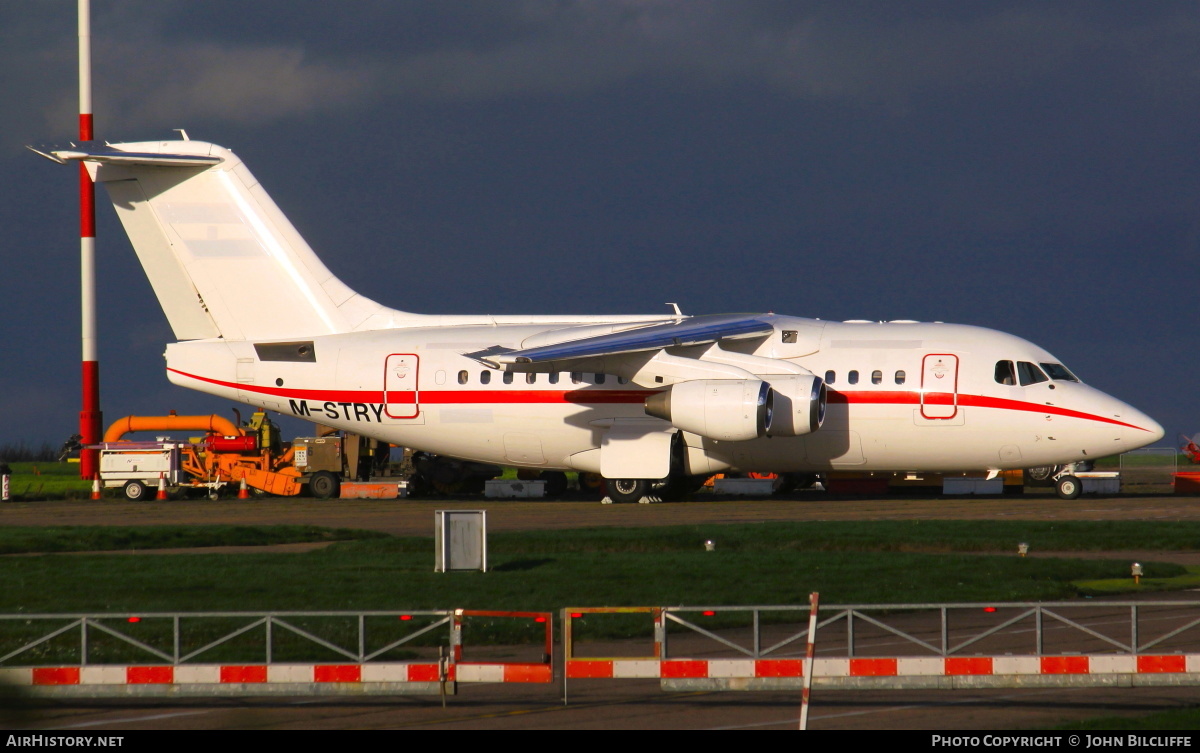 Aircraft Photo of M-STRY | British Aerospace Avro 146-RJ70 | AirHistory.net #647005