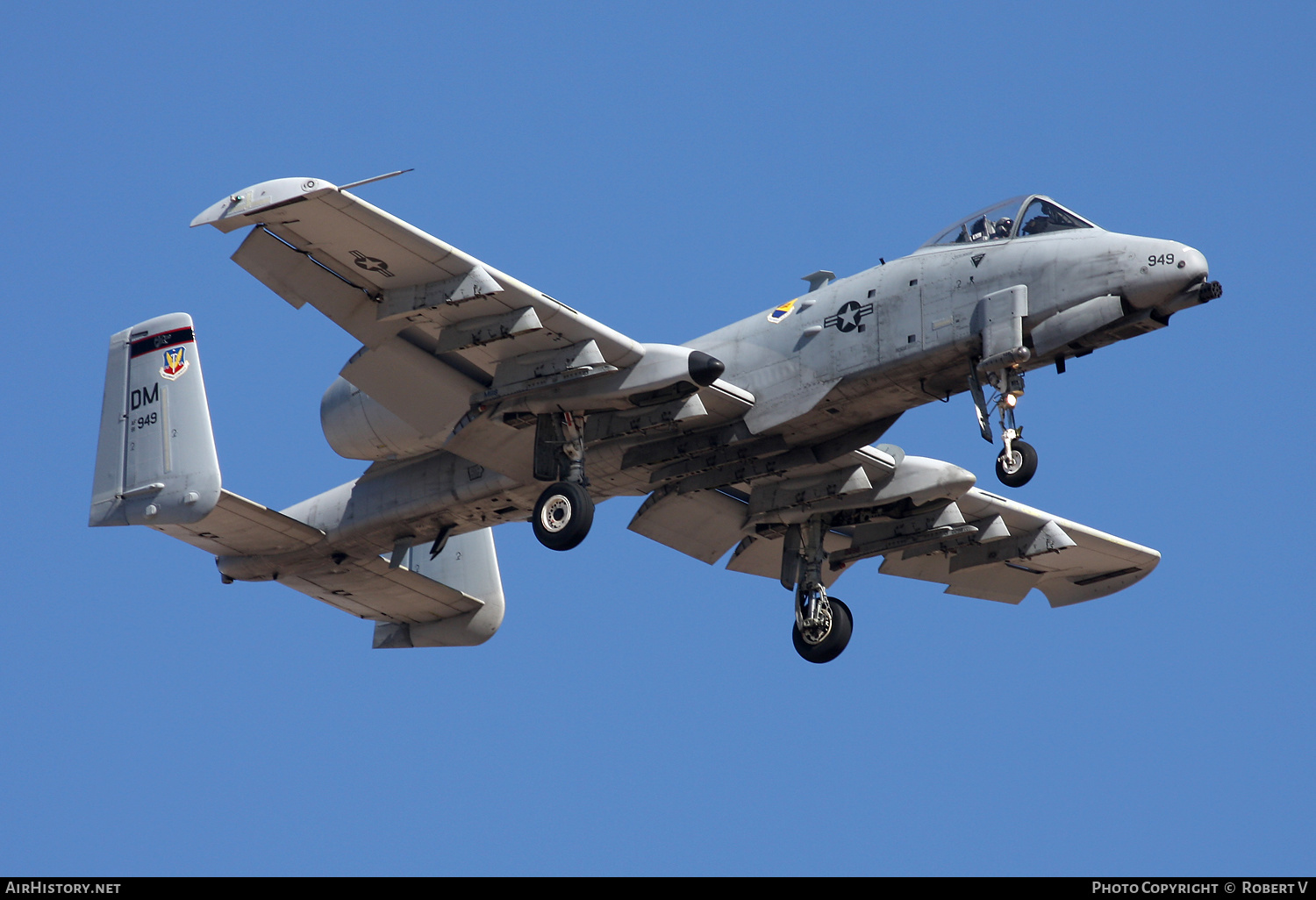 Aircraft Photo of 81-0949 / AF81-949 | Fairchild A-10A Thunderbolt II | USA - Air Force | AirHistory.net #647008