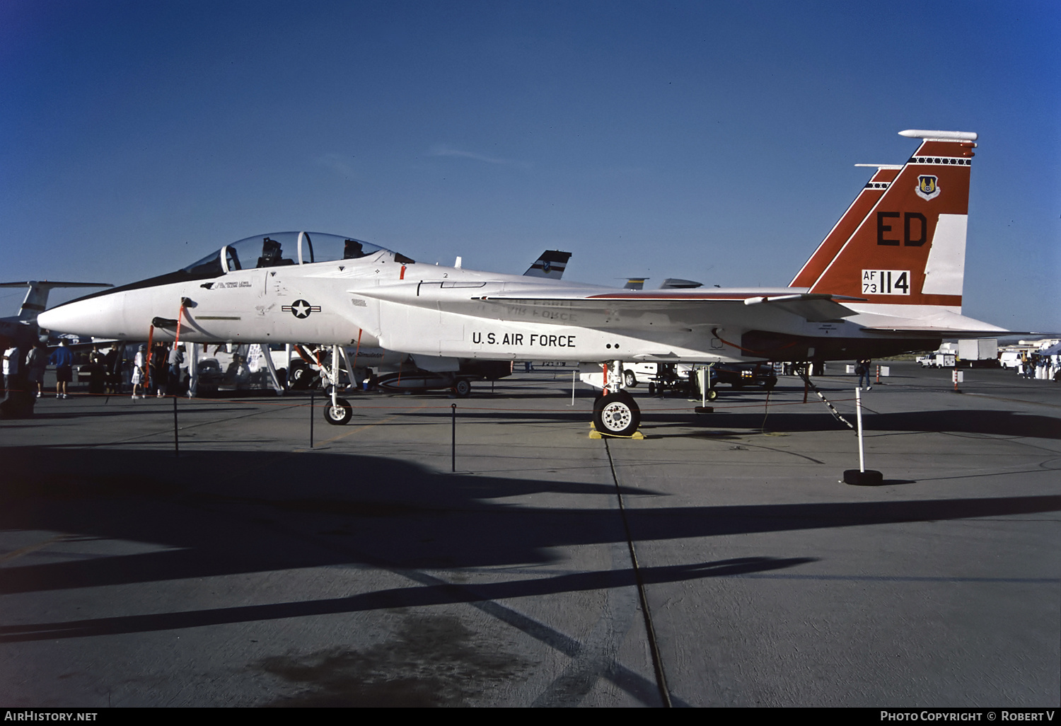 Aircraft Photo of 73-0114 / AF73-114 | McDonnell Douglas TF-15A Eagle | USA - Air Force | AirHistory.net #647024