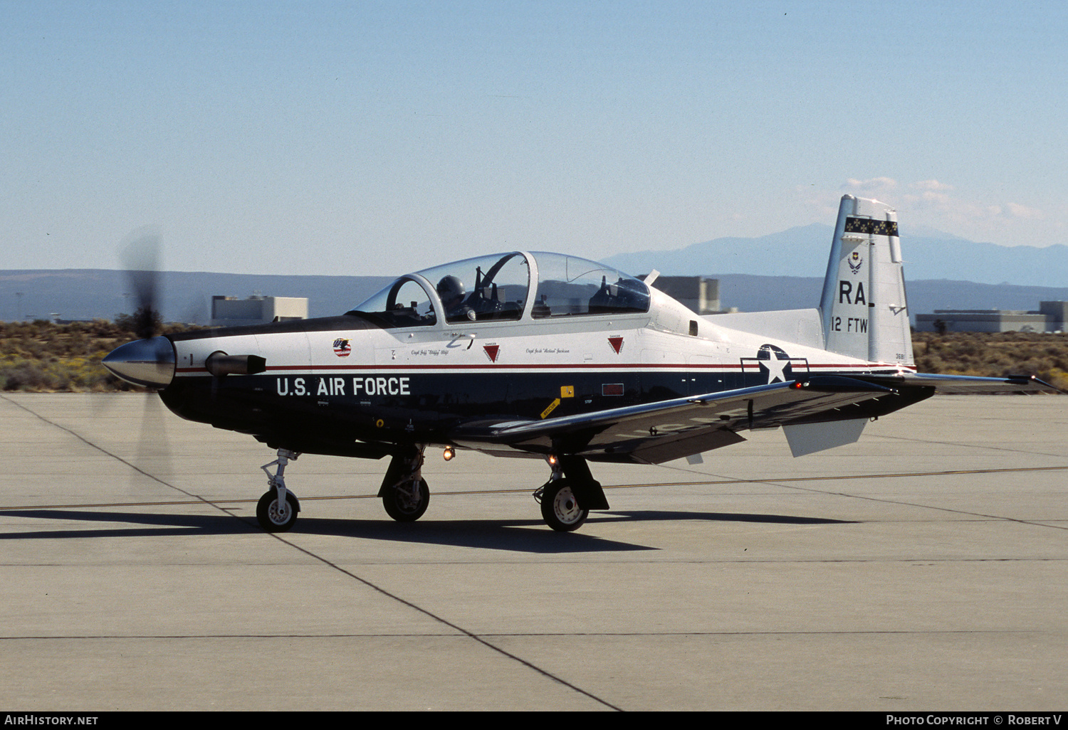 Aircraft Photo of 03-3681 / 12FTW | Beechcraft T-6A Texan II | USA - Air Force | AirHistory.net #647025