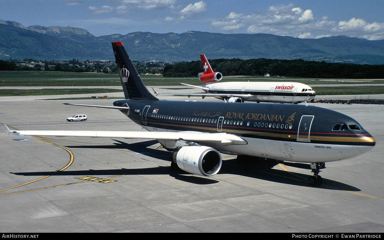 Aircraft Photo of F-ODVI | Airbus A310-304 | Royal Jordanian Airlines | AirHistory.net #647029