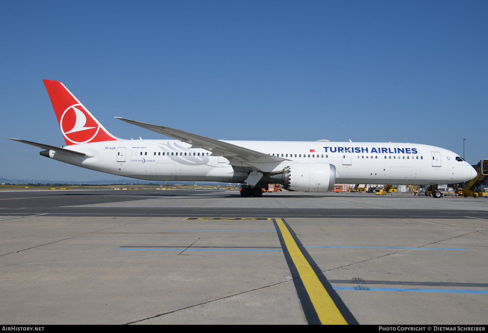 Aircraft Photo of TC-LLH | Boeing 787-9 Dreamliner | Turkish Airlines | AirHistory.net #647035