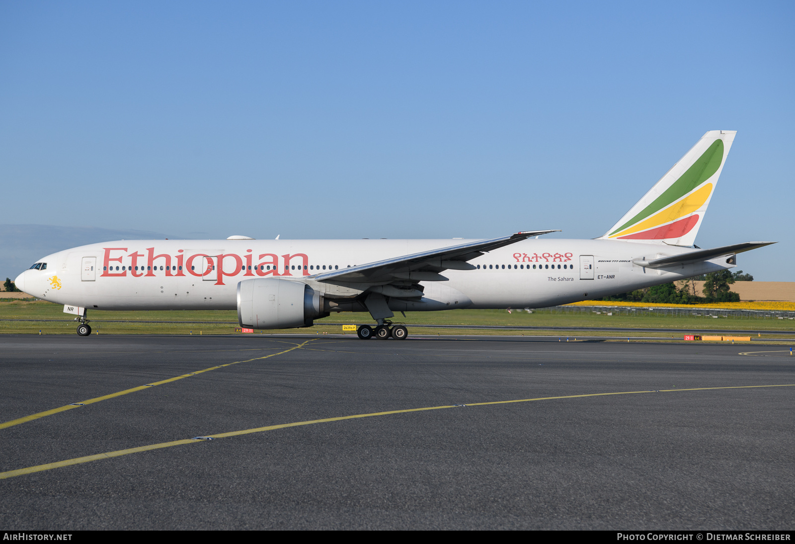 Aircraft Photo of ET-ANR | Boeing 777-260/LR | Ethiopian Airlines | AirHistory.net #647057
