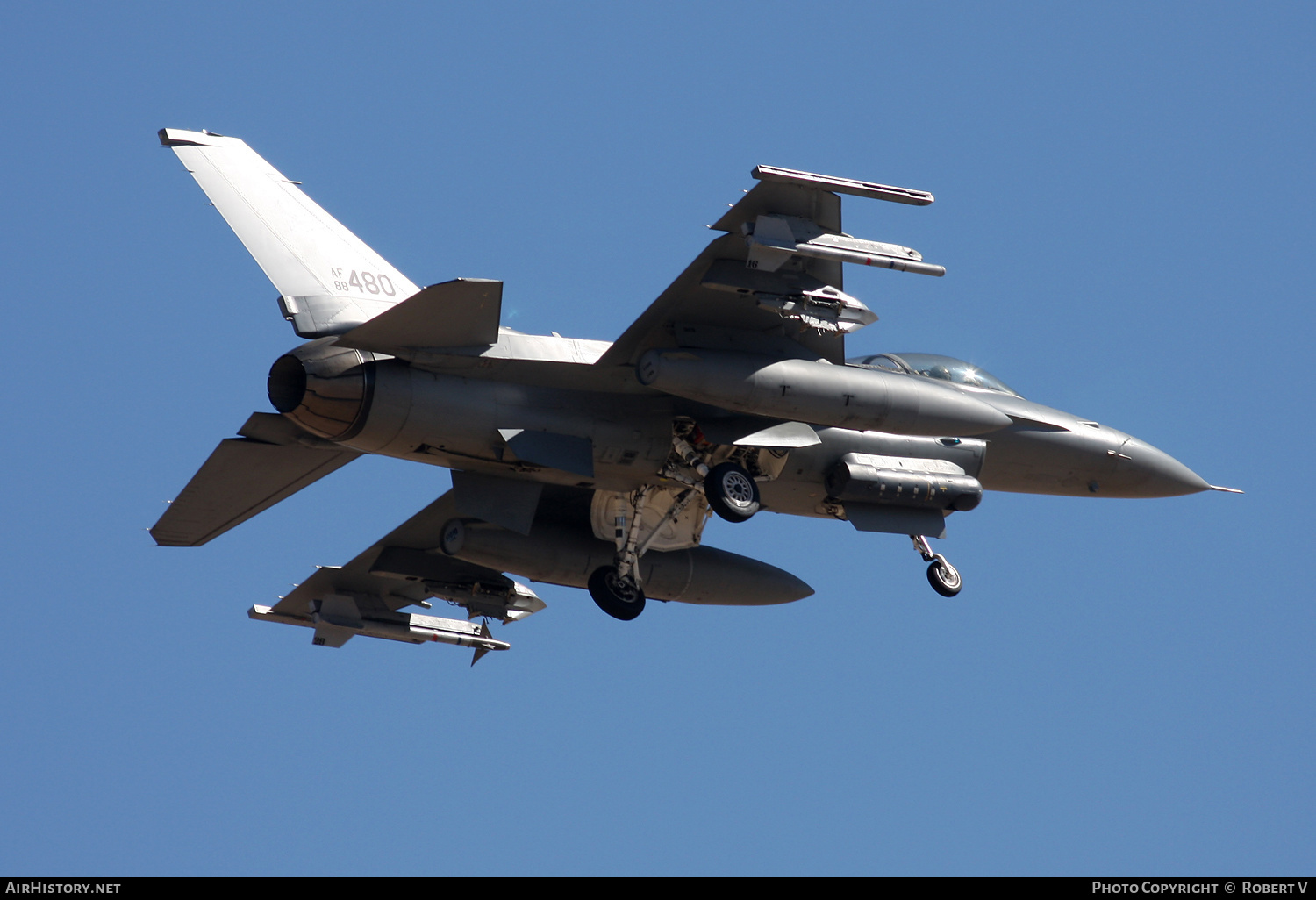 Aircraft Photo of 88-0480 / AF88-480 | General Dynamics F-16C Fighting Falcon | USA - Air Force | AirHistory.net #647068