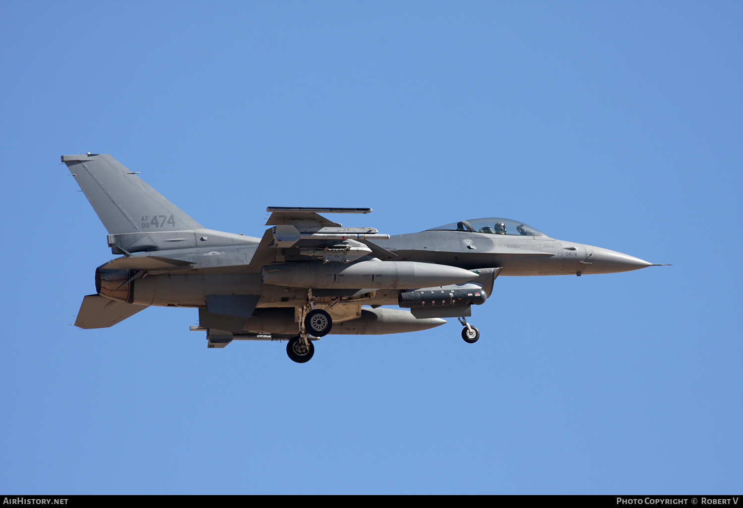 Aircraft Photo of 88-0474 / AF88-474 | General Dynamics F-16CM Fighting Falcon | USA - Air Force | AirHistory.net #647071