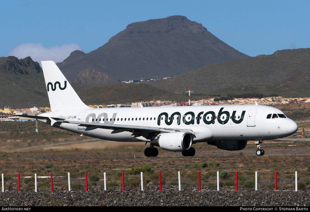 Aircraft Photo of LZ-LAK | Airbus A320-214 | Marabu Airlines | AirHistory.net #647117