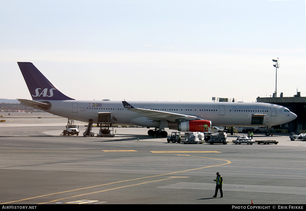 Aircraft Photo of LN-RKM | Airbus A330-343E | Scandinavian Airlines - SAS | AirHistory.net #647146