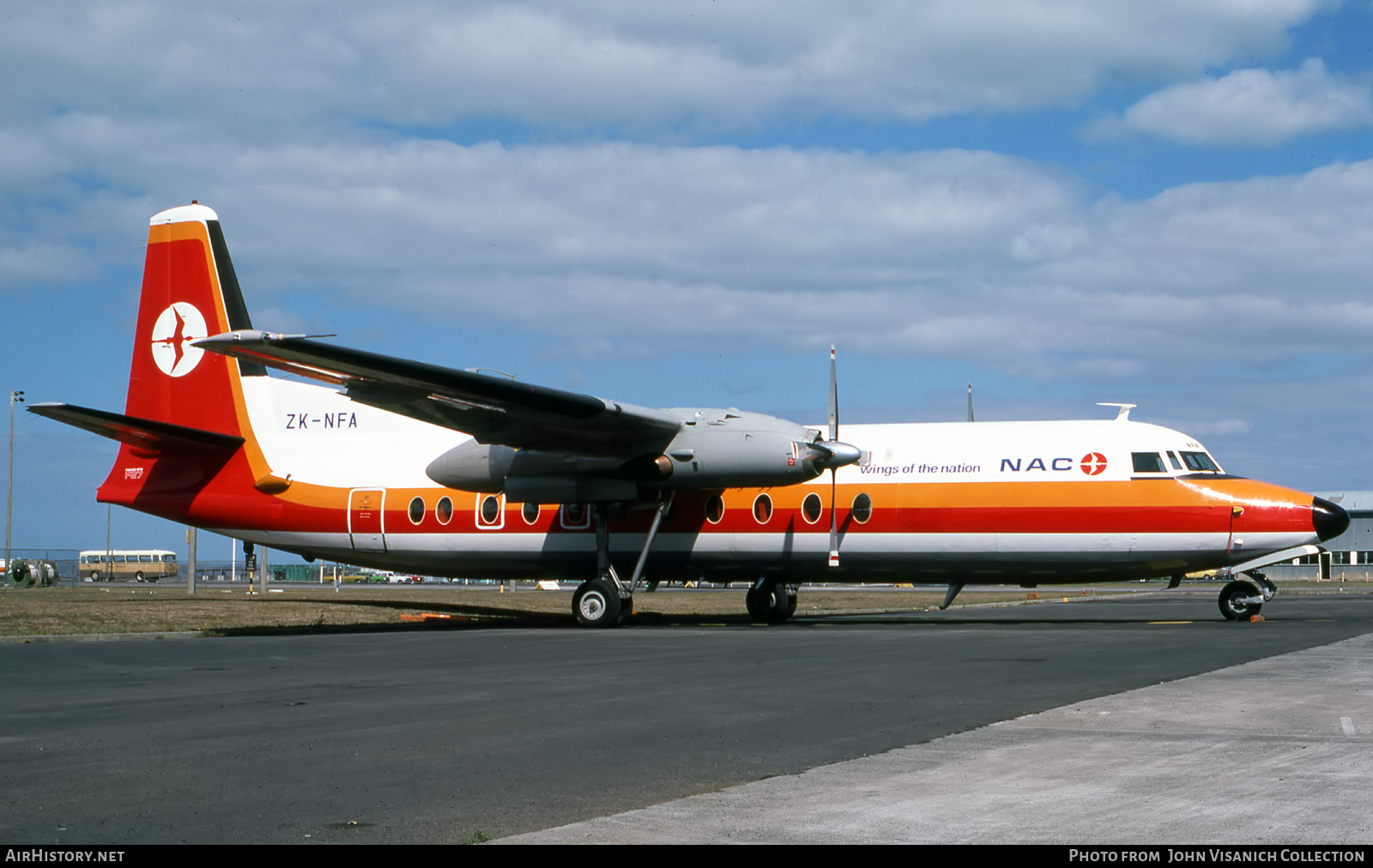 Aircraft Photo of ZK-NFA | Fokker F27-500F Friendship | New Zealand National Airways Corporation - NAC | AirHistory.net #647153