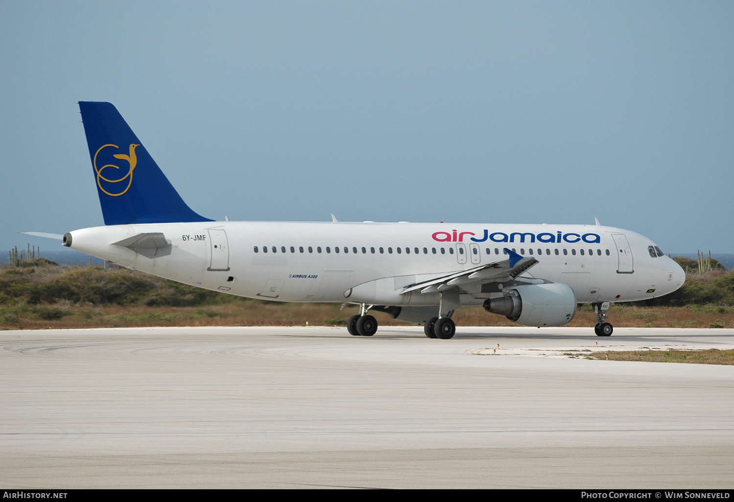 Aircraft Photo of 6Y-JMF | Airbus A320-214 | Air Jamaica | AirHistory.net #647183
