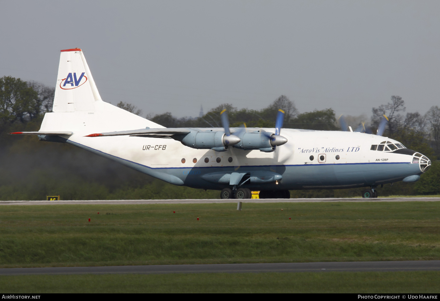 Aircraft Photo of UR-CFB | Antonov An-12BP | AeroVis Airlines | AirHistory.net #647194