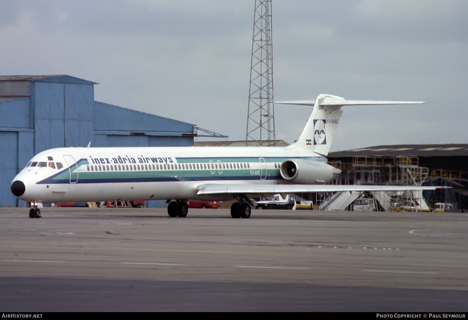 Aircraft Photo of YU-ANC | McDonnell Douglas MD-82 (DC-9-82) | Inex-Adria Airways | AirHistory.net #647196