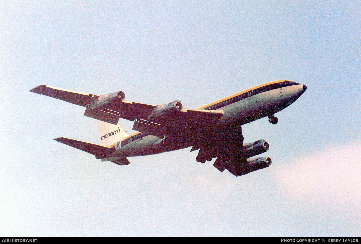 Aircraft Photo of G-AZFB | Boeing 720-051B | Monarch Airlines | AirHistory.net #647211