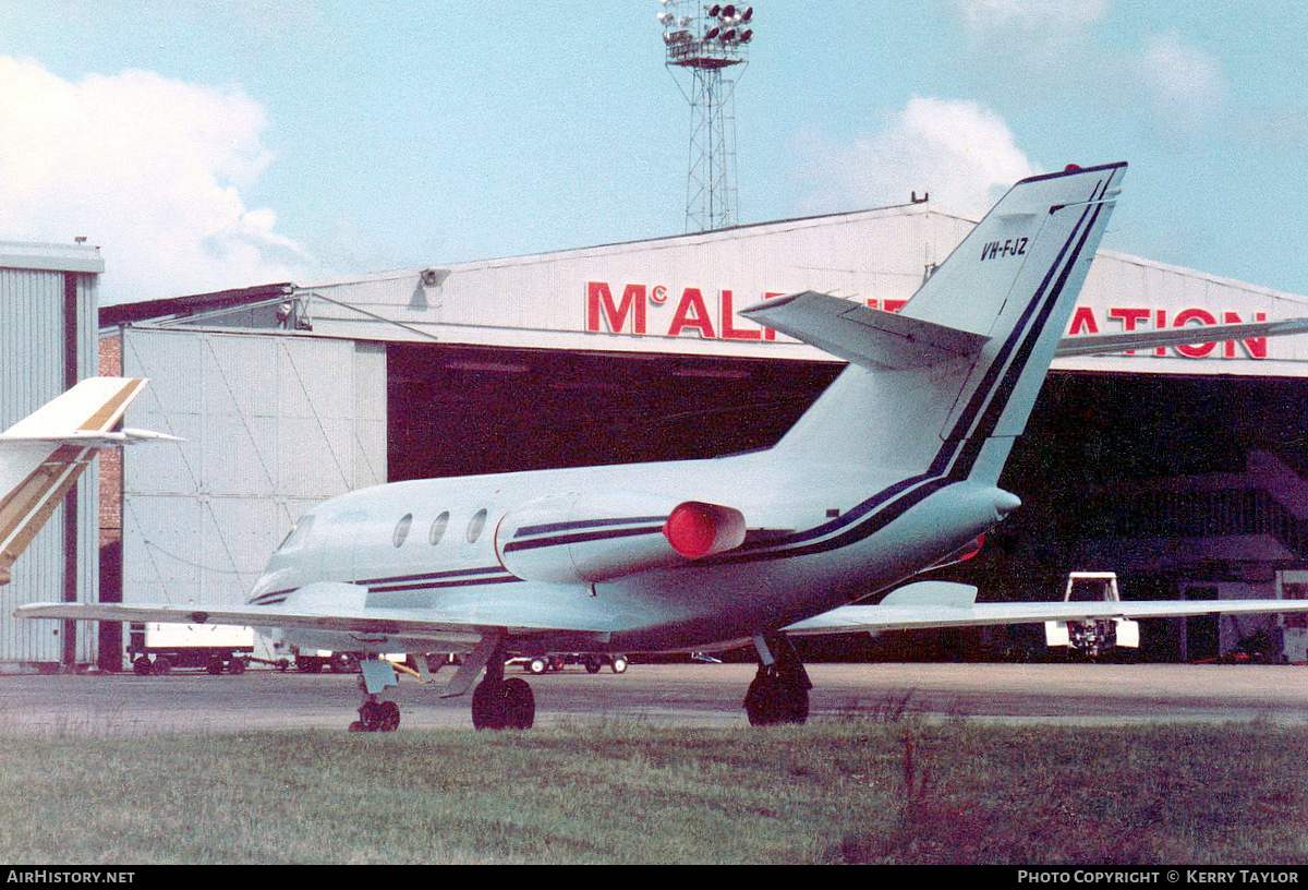 Aircraft Photo of VH-FJZ | Dassault Falcon 20F | AirHistory.net #647226