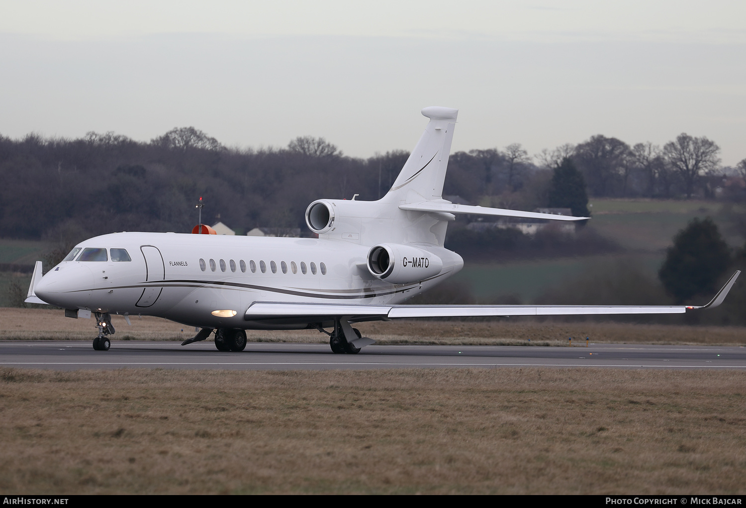 Aircraft Photo of G-MATO | Dassault Falcon 7X | AirHistory.net #647230