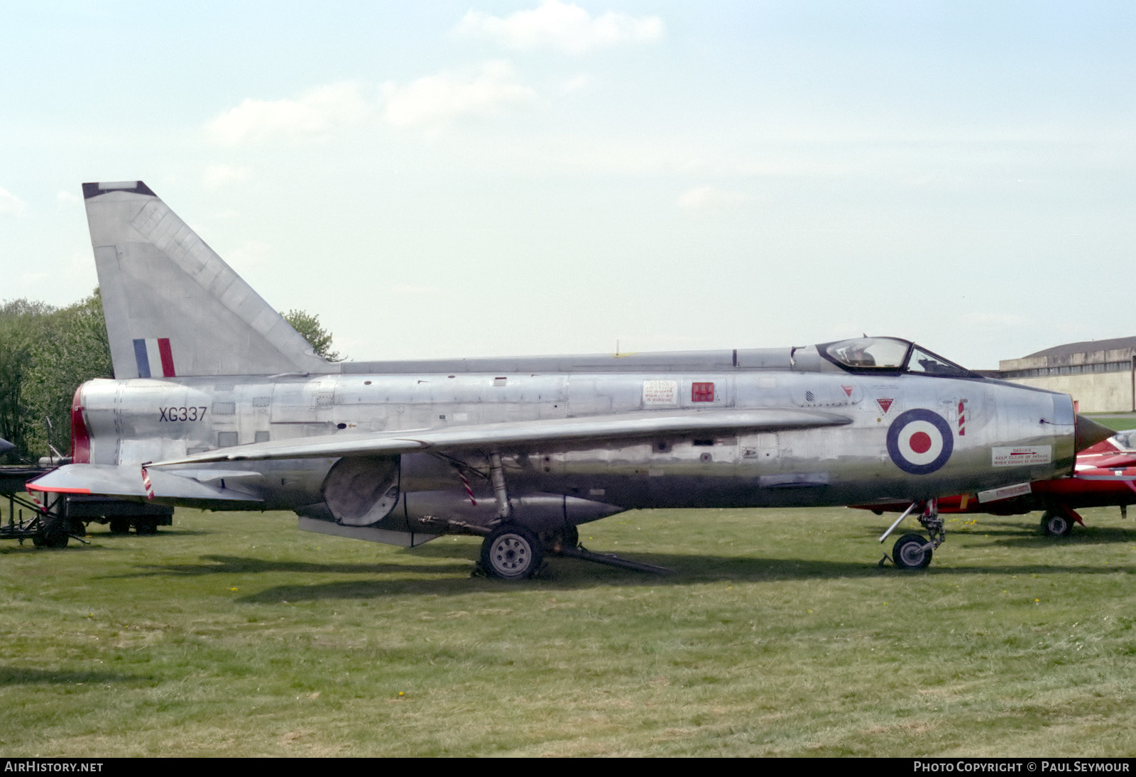 Aircraft Photo of XG337 | English Electric Lightning F1 | UK - Air Force | AirHistory.net #647233