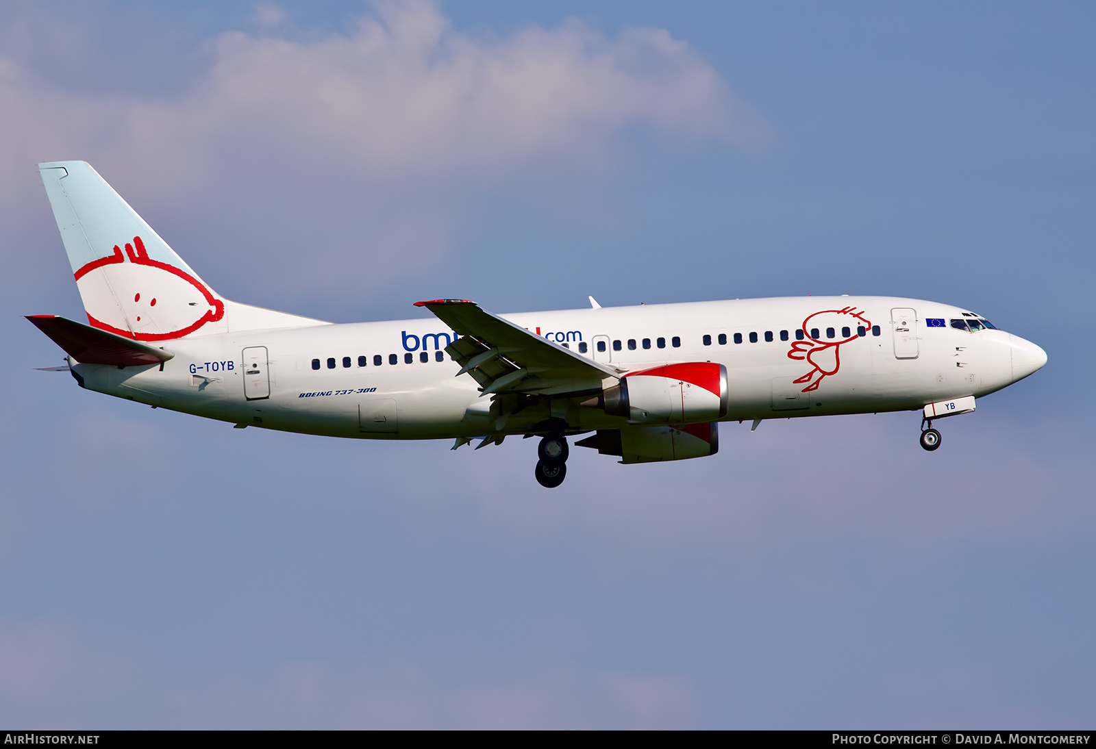 Aircraft Photo of G-TOYB | Boeing 737-3Q8 | Bmibaby | AirHistory.net #647241