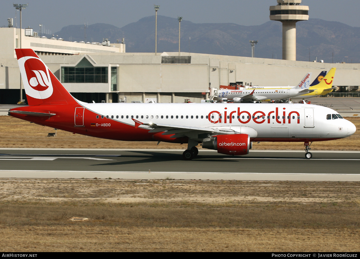 Aircraft Photo of D-ABDO | Airbus A320-214 | Air Berlin | AirHistory.net #647269