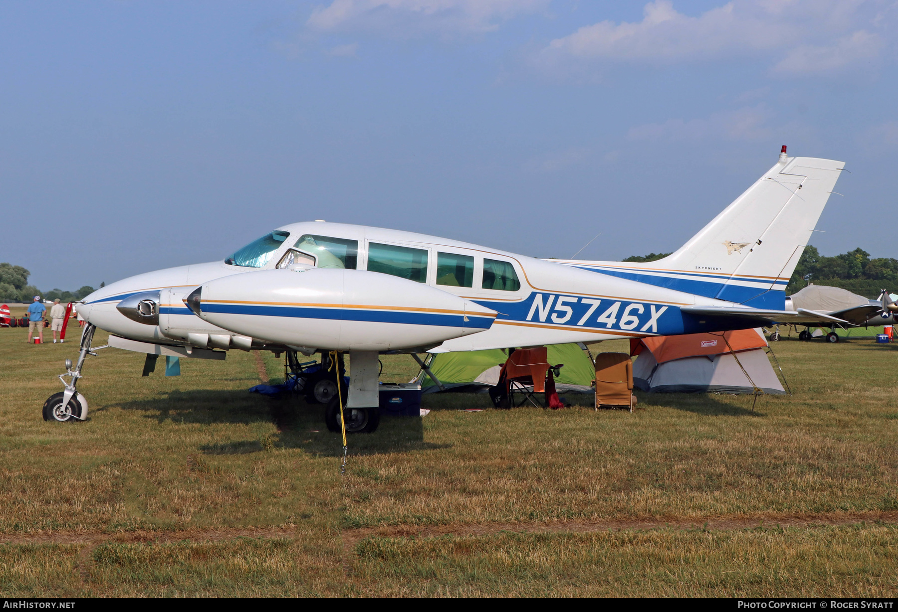 Aircraft Photo of N5746X | Cessna 320 Skyknight | AirHistory.net #647296