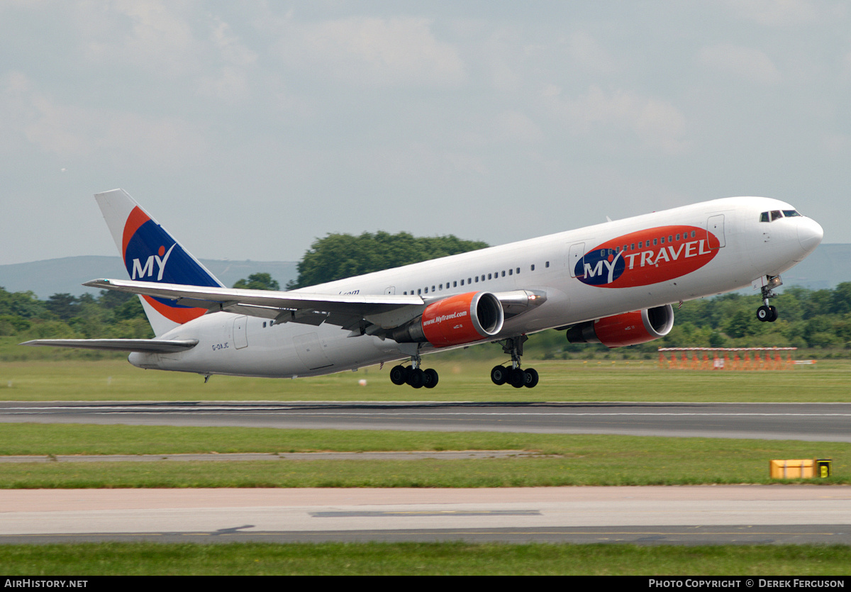 Aircraft Photo of G-DAJC | Boeing 767-31K/ER | MyTravel Airways | AirHistory.net #647310