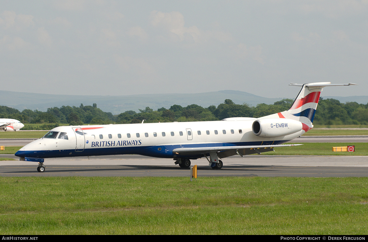 Aircraft Photo of G-EMBW | Embraer ERJ-145EU (EMB-145EU) | British Airways | AirHistory.net #647319