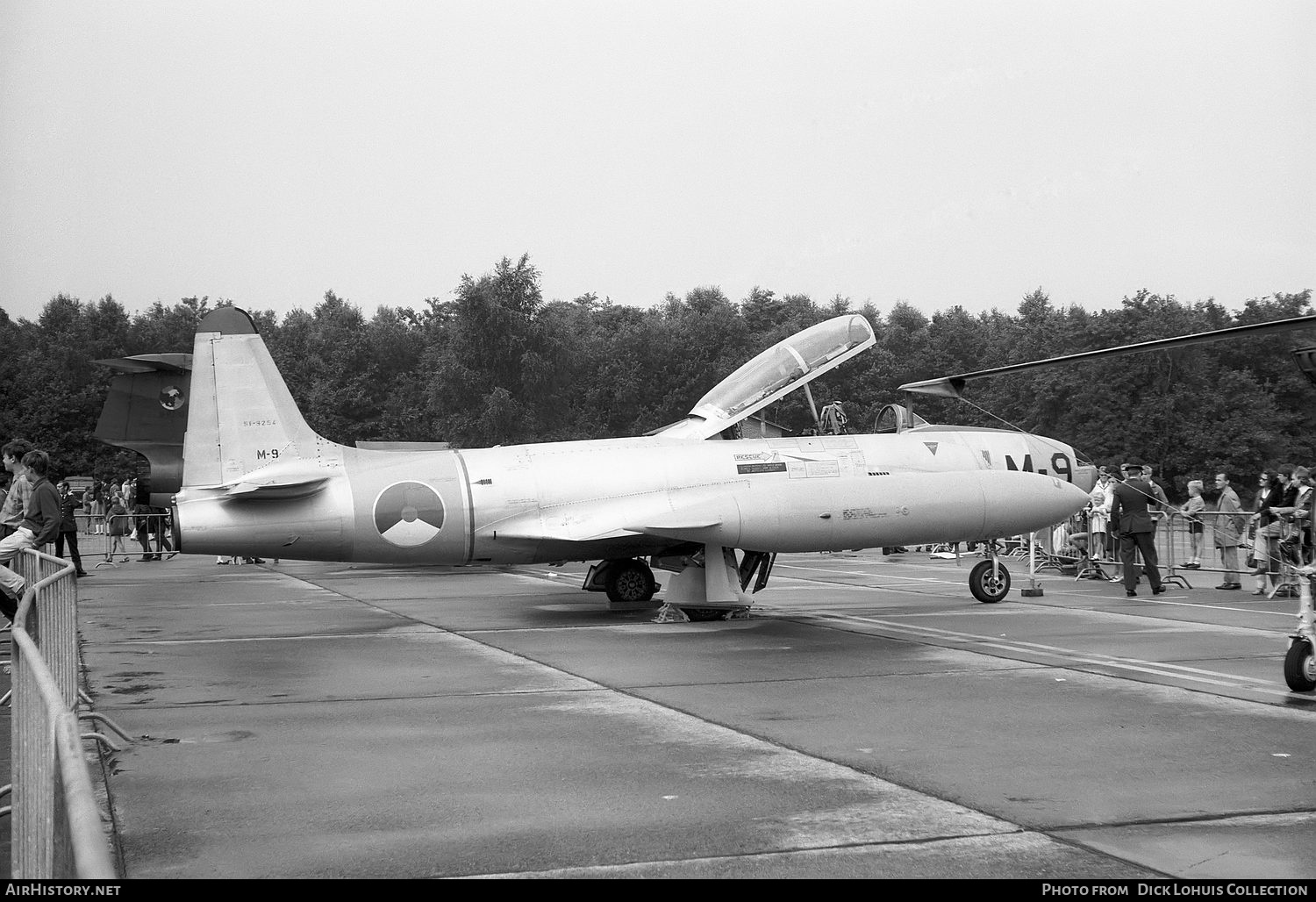 Aircraft Photo of M-9 | Lockheed T-33A | Netherlands - Air Force | AirHistory.net #647321