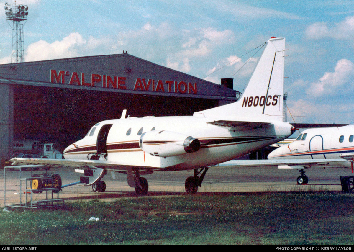 Aircraft Photo of N800CS | North American NA-282 Sabreliner 40 | AirHistory.net #647327